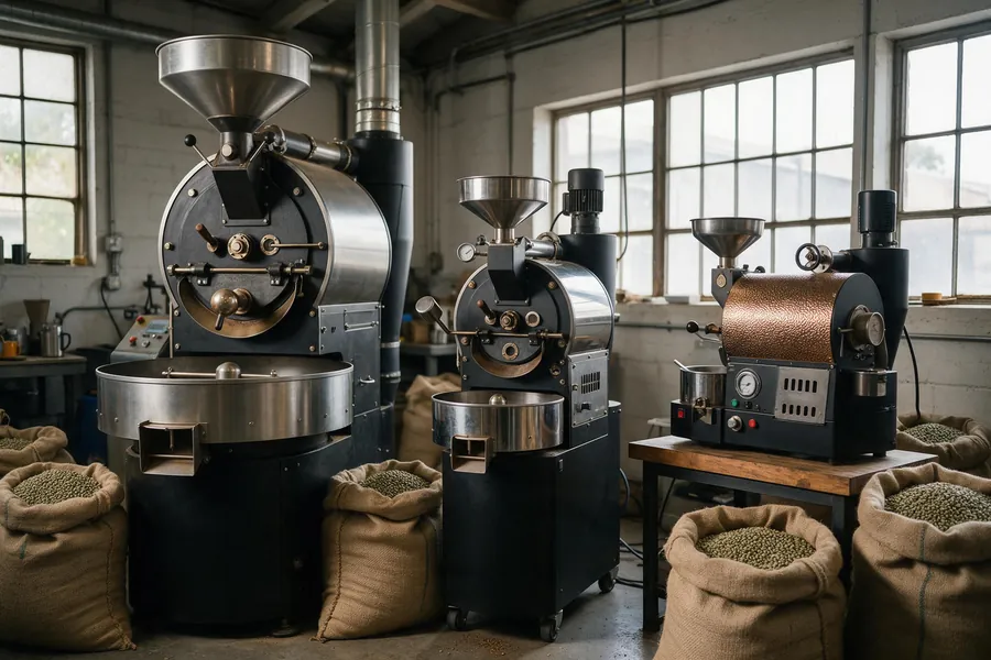 Roasting machines compared
