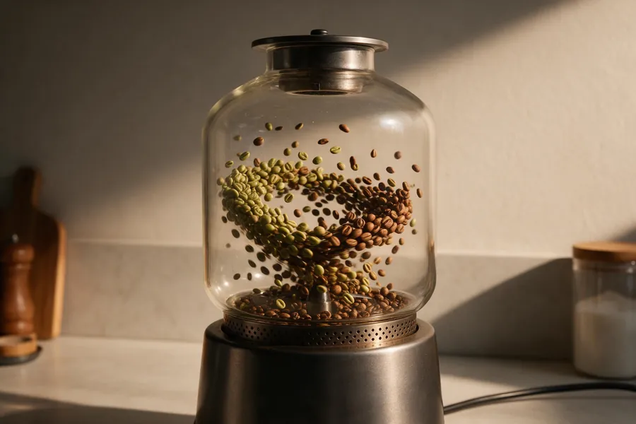 Hot air roaster
